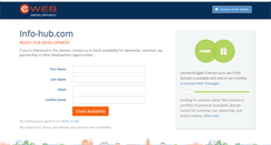 Desktop Screenshot of info-hub.com